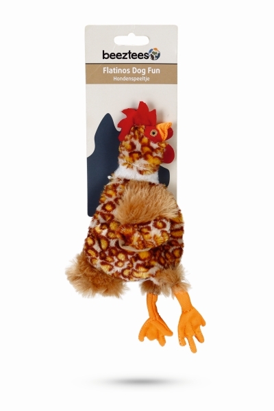 Beeztees Flatinos mänguasi koerale, kana, 25 cm