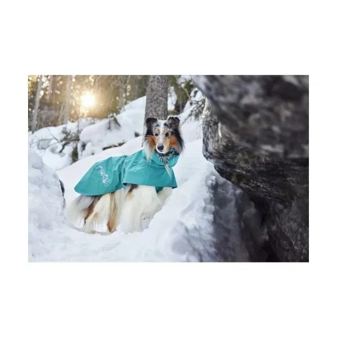 Hurtta Monsoon Coat II ECO vihmajope, 30, sinakasroheline - Tootepilt 2
