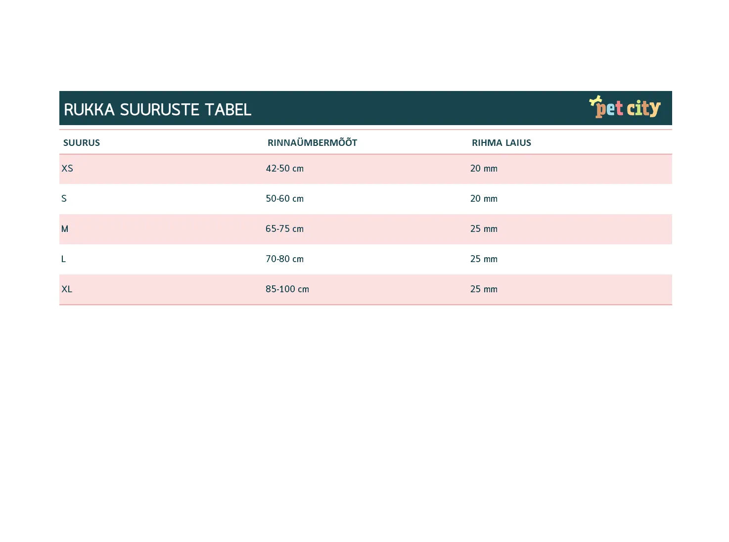 Rukka Solid traksid 20 mm/42-50 cm, XS, must - Tootepilt 2