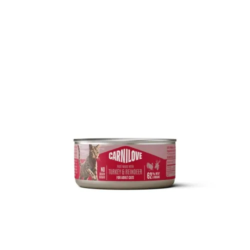 Carnilove kassikonserv, kalkun/põhjapõder, 100 g