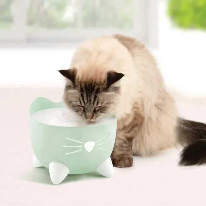 Catit Pixi joogipurskkaev, 2,5 L, münt - Tootepilt 4