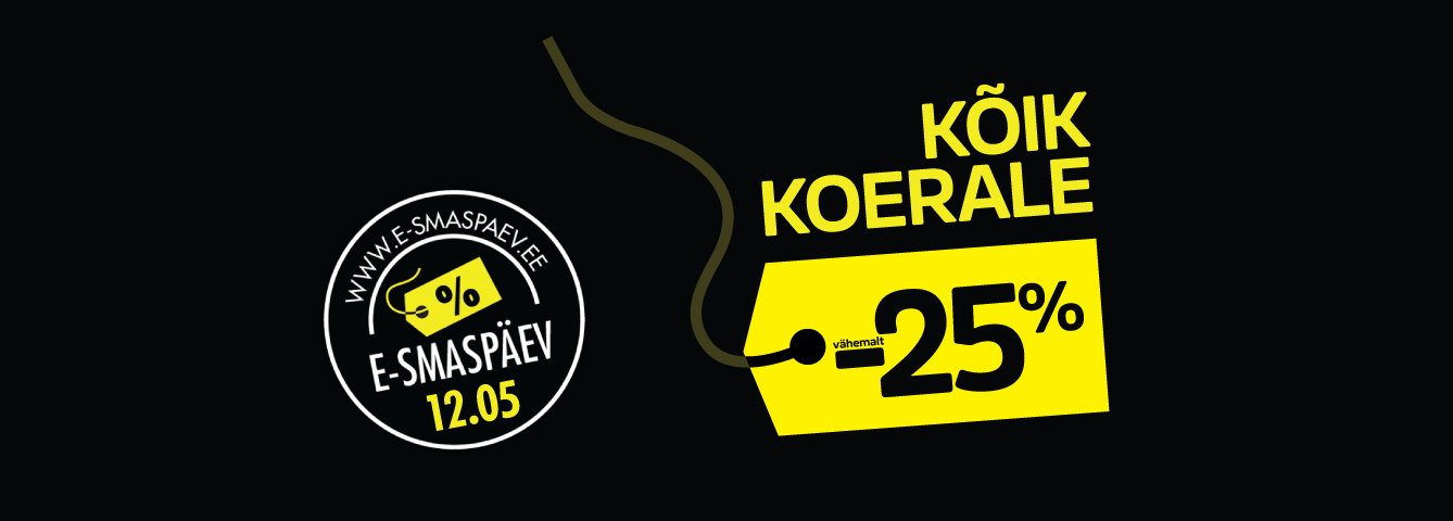 Kõik koerale -25%