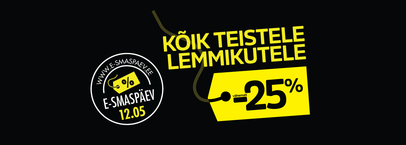 Kõik teistele lemmikutele -25%