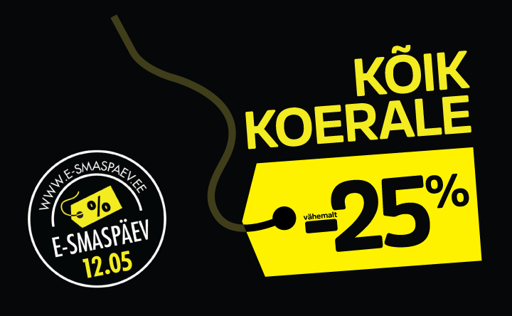 Kõik koerale -25%