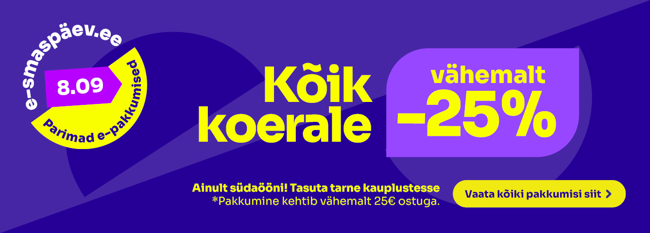 Kõik koerale -25%